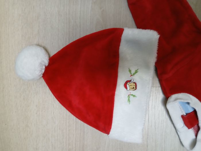 Pyjama Winnie Disney noël rouge bonnet - photo numéro 4