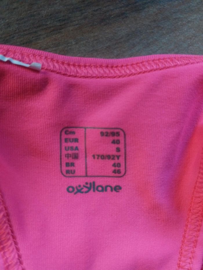 Top, débardeur de sport rose Domyos taille 40 - photo numéro 4