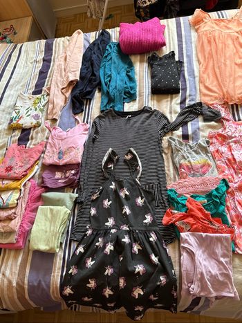 Lot vêtements filles 8 ans