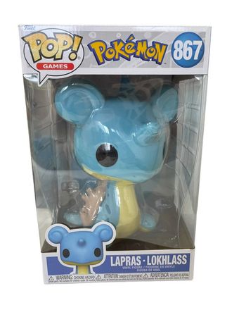 Figurine Funko Pop Jumbo Pokémon Lokhlass 867 neuf