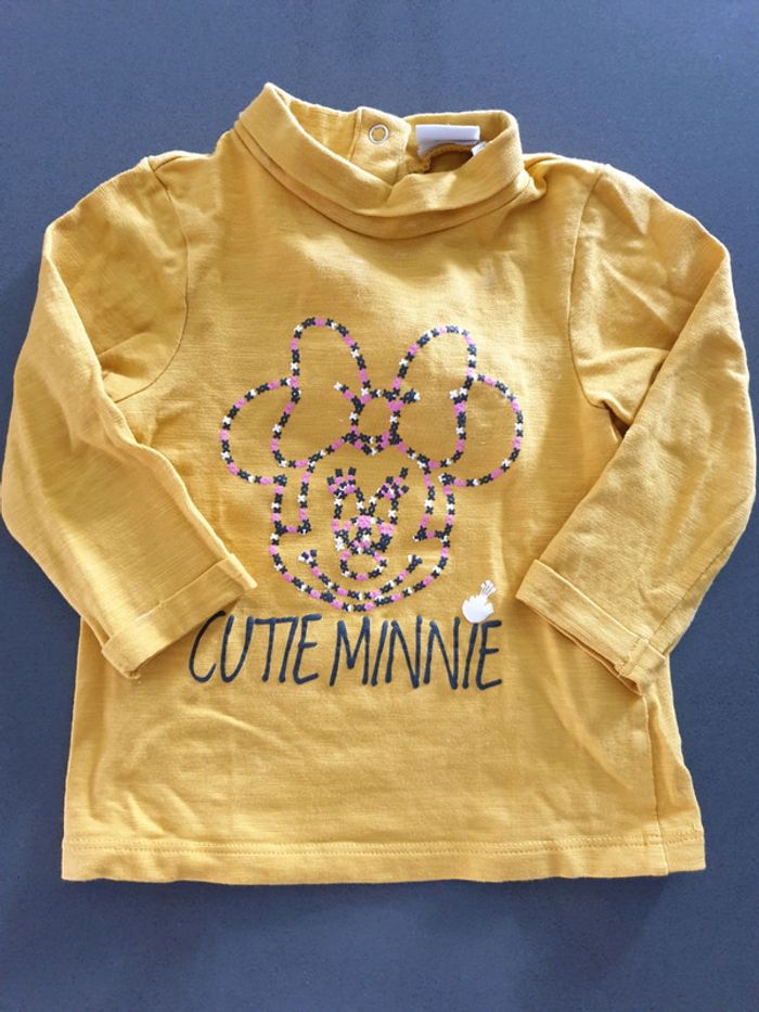Tee-shirt manche longue Minnie 6 mois