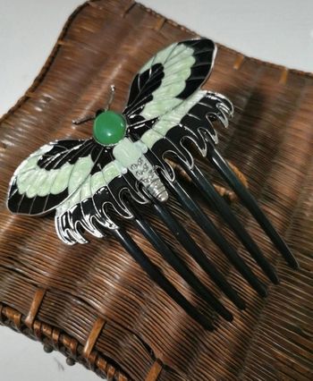 Barette a cheveu rétro papillon Titanic