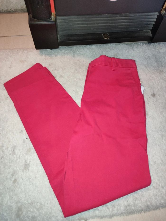 Pantalon Chino rouge - photo numéro 3