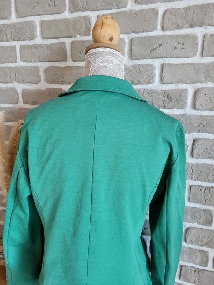 Veste blazer vert G. Ricceri - streetwear chic - photo numéro 10
