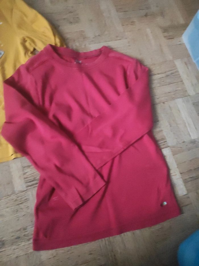 Lot 2 tee shirt ml 8 ans - photo numéro 2