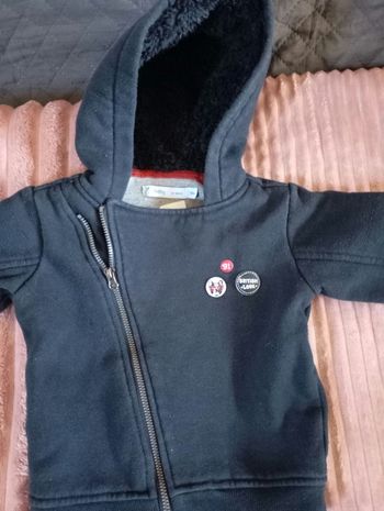 Gilet zippé 18 mois