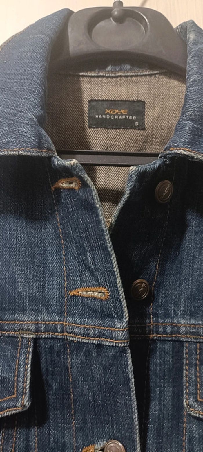Veste en jean taille M - photo numéro 2
