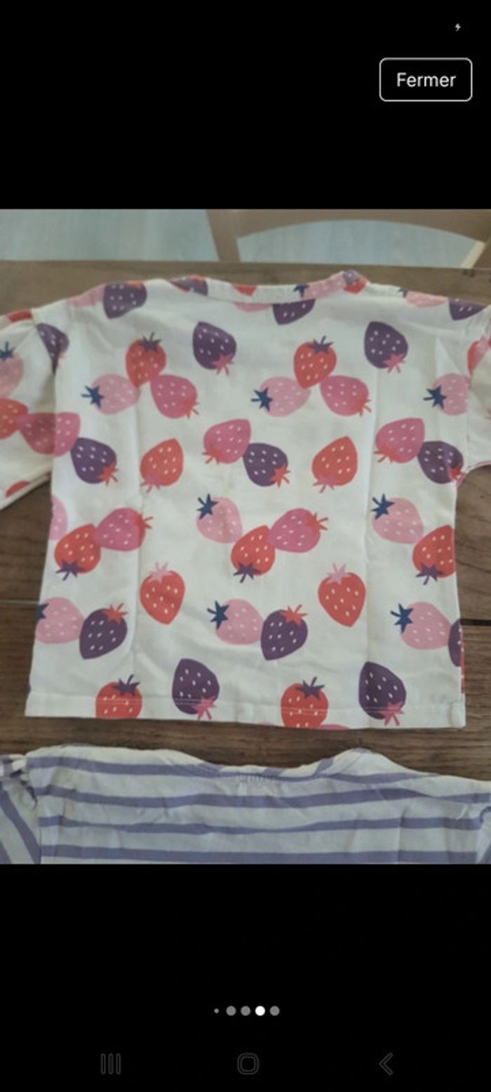 Lot 2 t shirts manches courtes - photo numéro 6