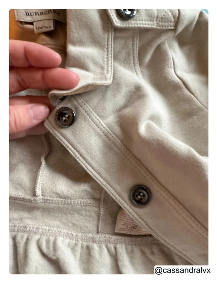 Veste beige Burberry - photo numéro 5