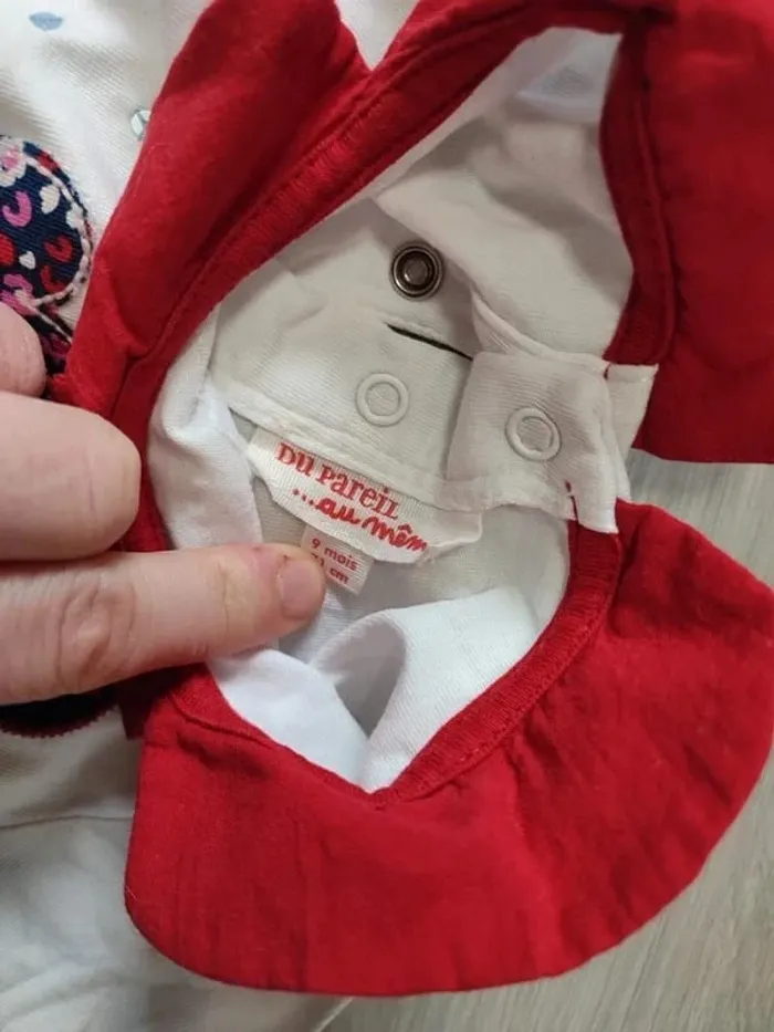 Lot 3 t-shirt manches longues 9 mois dpam sergent major et orchestra - photo numéro 5