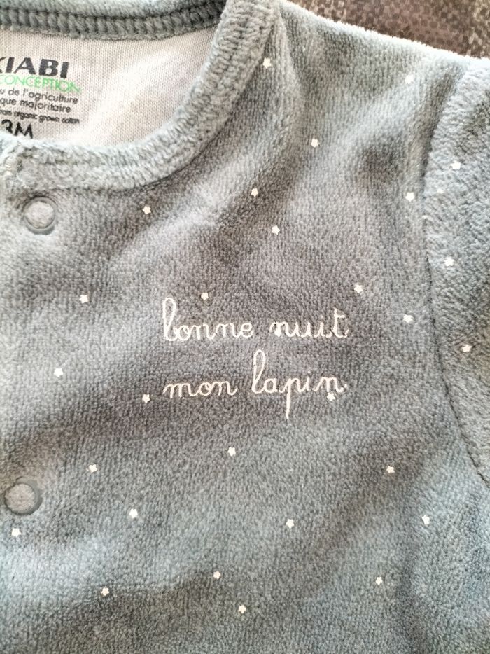 Pyjama Kiabi 3 mois