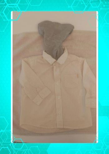 Chemise à capuche kiabi