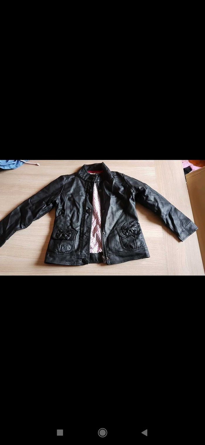 Veste cuir orchestra 6 ans