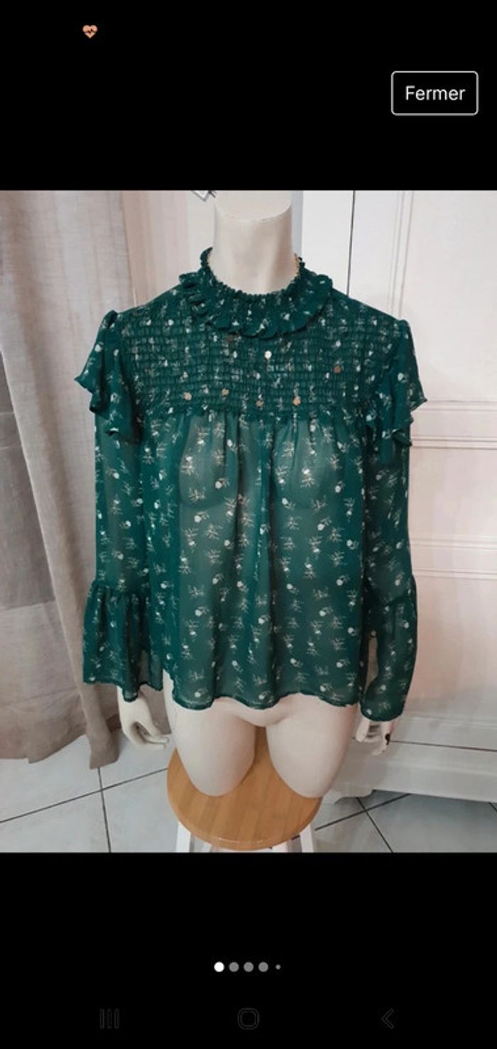 Blouse vaporeuse 💚 - photo numéro 2