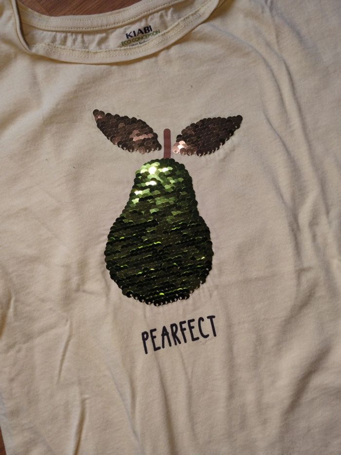 T-shirt jaune 8 ans - photo numéro 3
