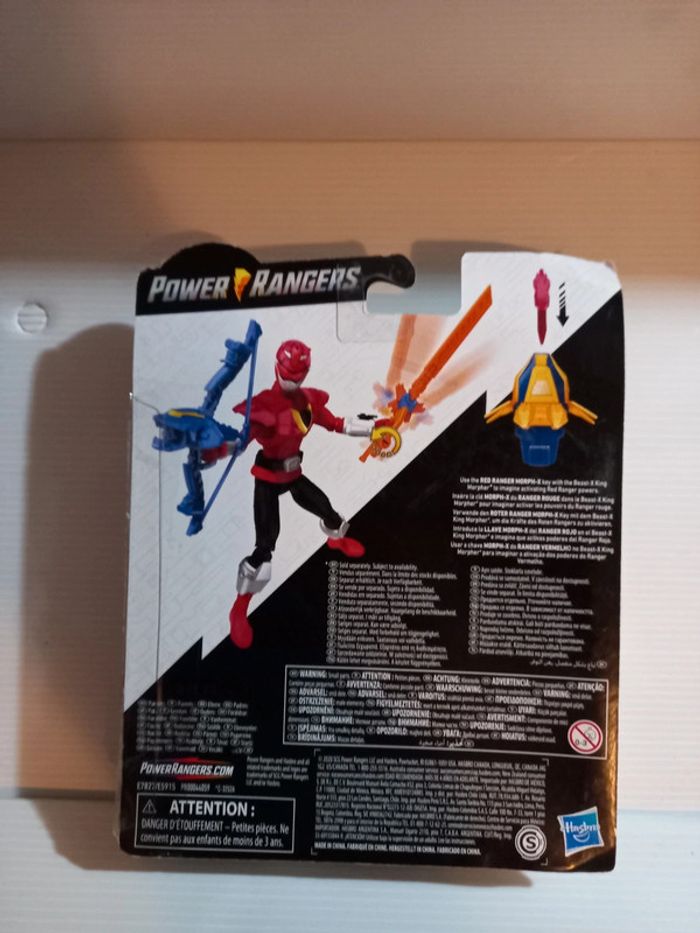 Power rangers beast x red ranger - photo numéro 4