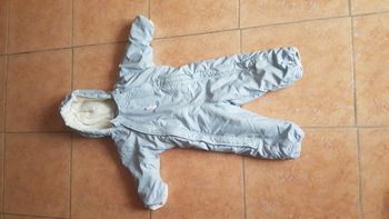 Combinaison de ski bébé 9-12 mois bleu Impidimpi