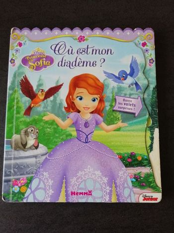Livre Disney Où est mon diadème ? en bon état