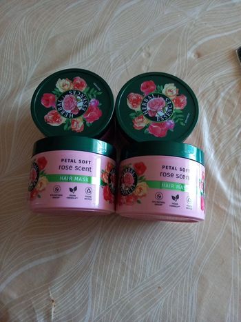 4  masque pour cheveux herbal essence neuf