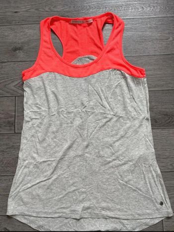 Débardeur Bonobo taille L corail gris