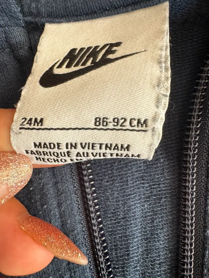 🌟 Combinaison Nike bleu/vert fluo – 24 mois 🌟 - photo numéro 4
