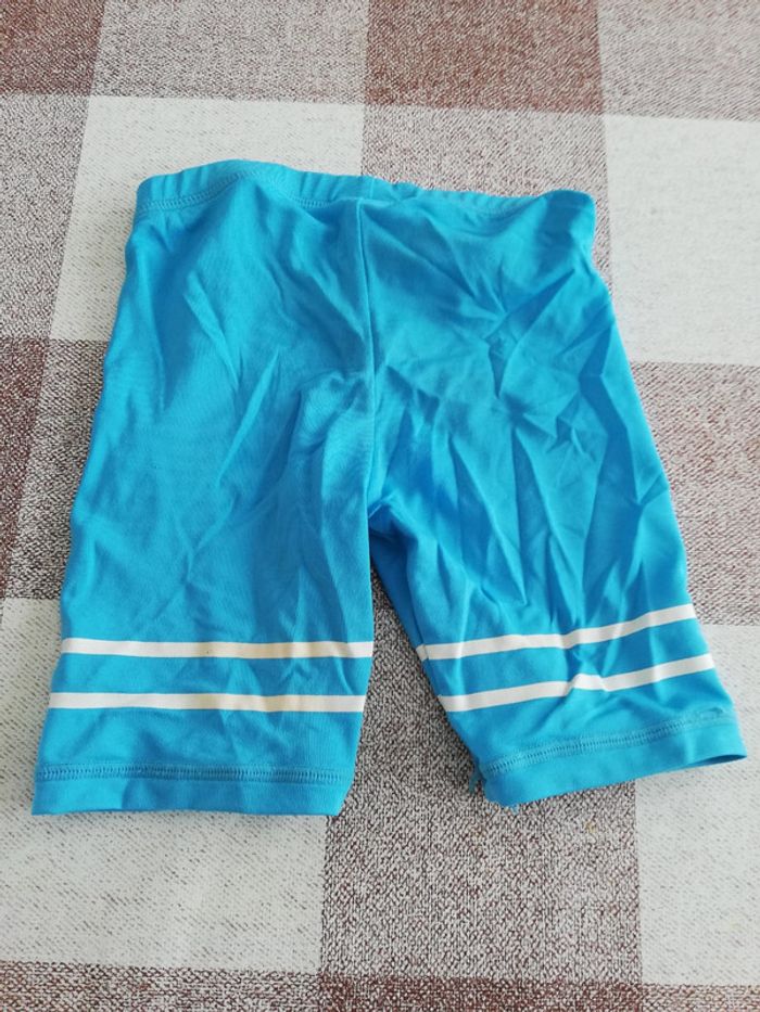 Maillot de corps et maillot de bain blanc/bleu 12 mois - photo numéro 6