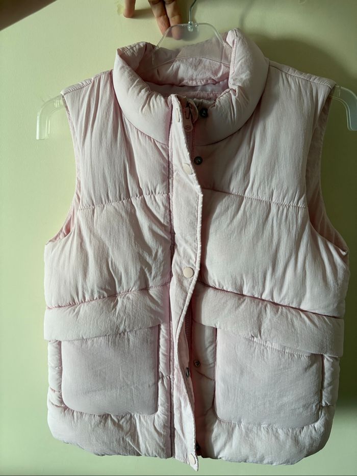 Doudoune rose sans manche Primark