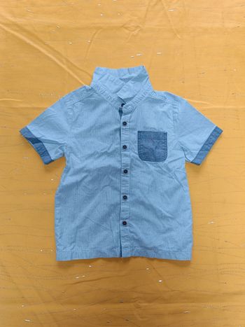 Chemise manches courtes Orchestra 23 mois 86 cm