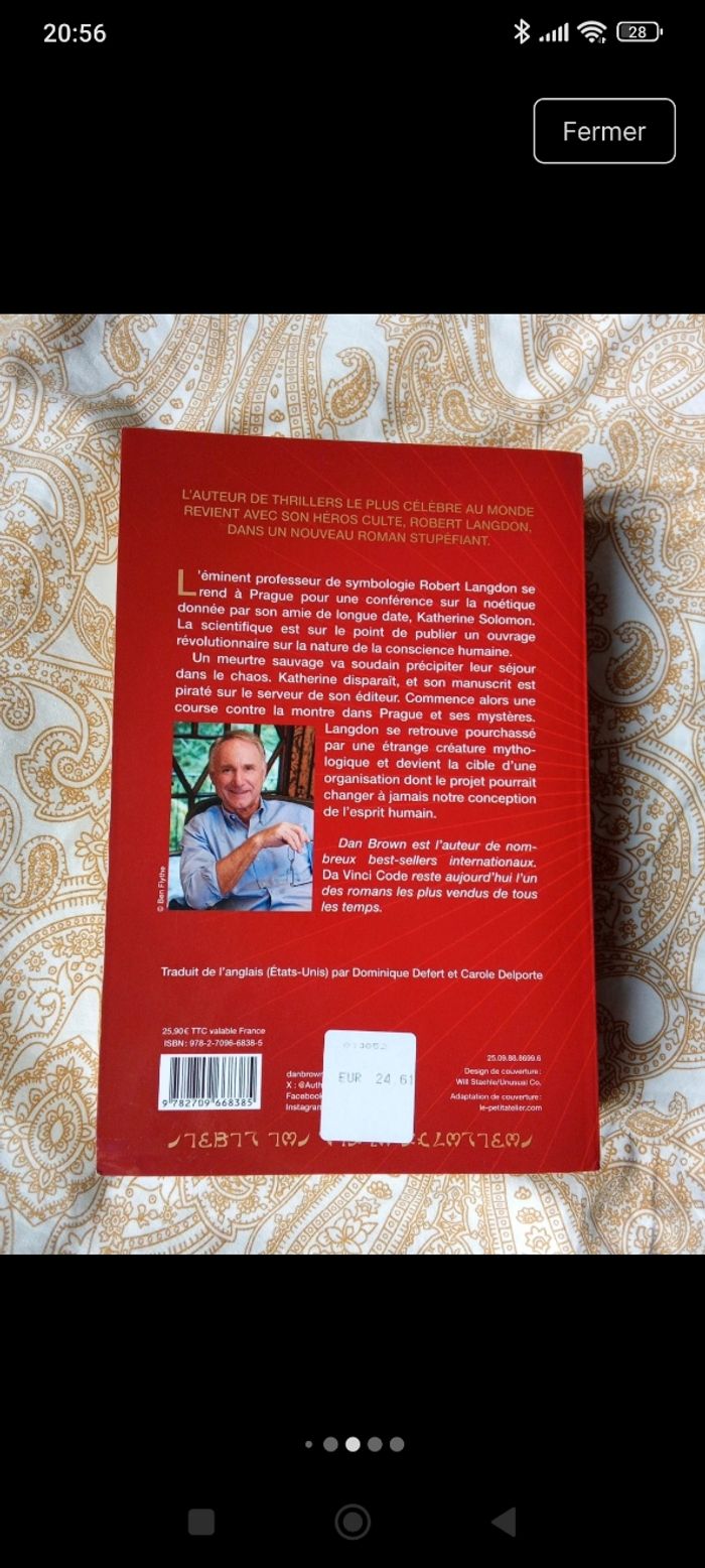 Le secret des secrets Dan Brown - photo numéro 4