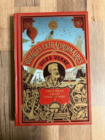 Livre broché-Collection ESSO-Jules Verne-Vingt mille lieues sous les mers-Tome 2