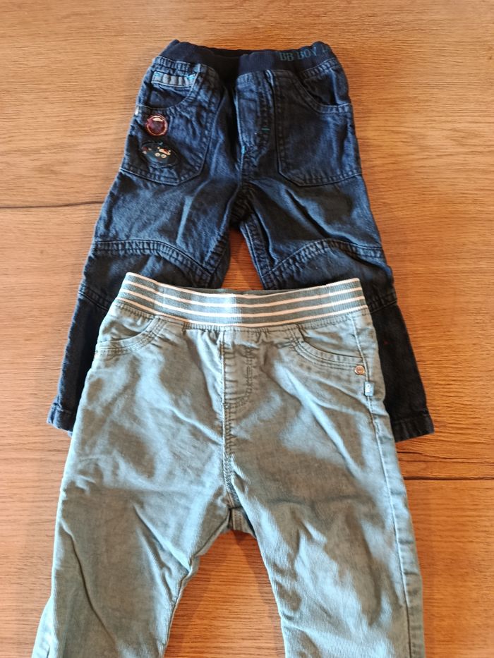 Lot pantalons 12 mois - photo numéro 7