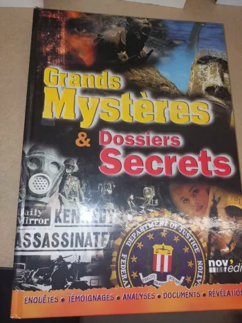 Livre grands mystères et dossiers secrets