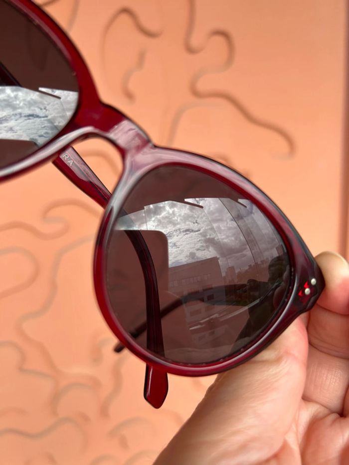 Lunettes de soleil Jimmy Fairly X Le Jura rouge Aristide - photo numéro 5