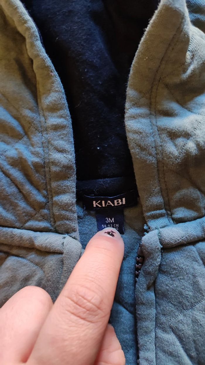 veste 3 mois Kiabi - photo numéro 2