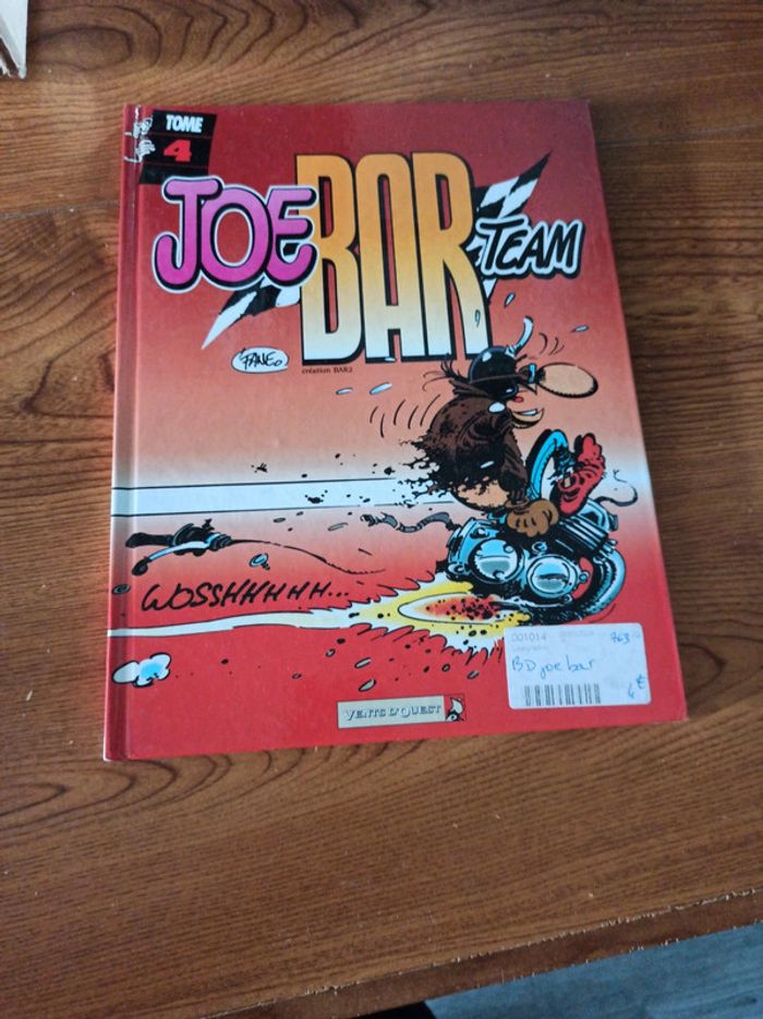 BD Joe bar team tome 4