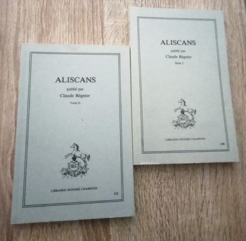 Aliscans Tome 1 et 2