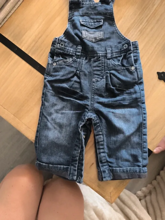 Salopette jeans 6 mois