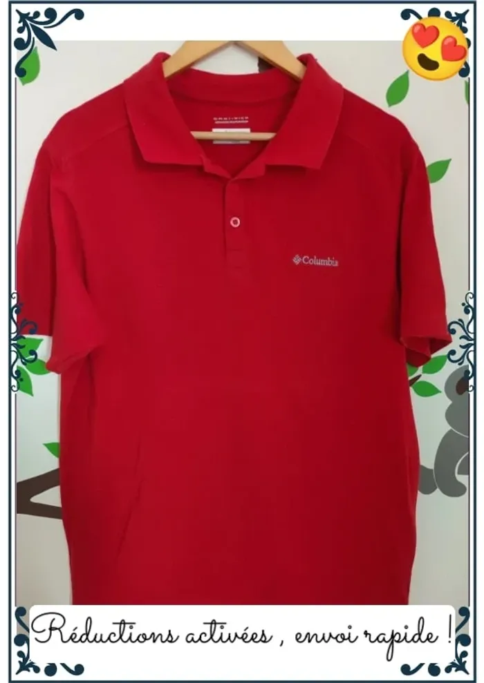 Polo Columbia homme XL - photo numéro 2