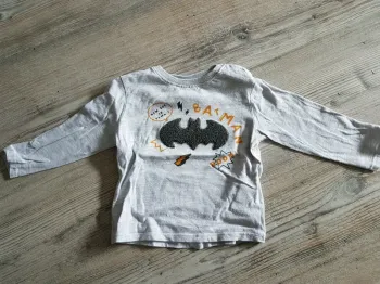 T shirt manches longues Batman 12 mois