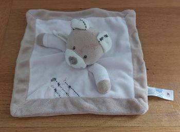 Doudou plat Ours Nicotoy 