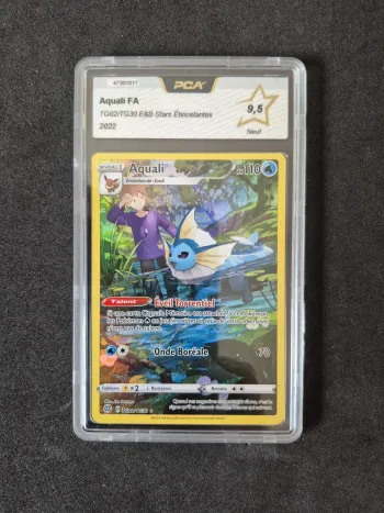 carte pokemon aquali TG02/TG30 stars etincelantes pca 9.5 Epee Bouclier