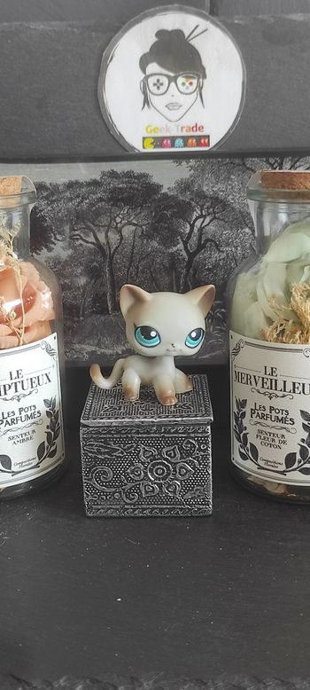 Littlest Petshop Pet Shop LPS Authentic Authentique 391 egyptian shorthair cat