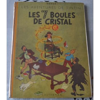 Tintin Les 7 boules de Cristal EO B2 1948