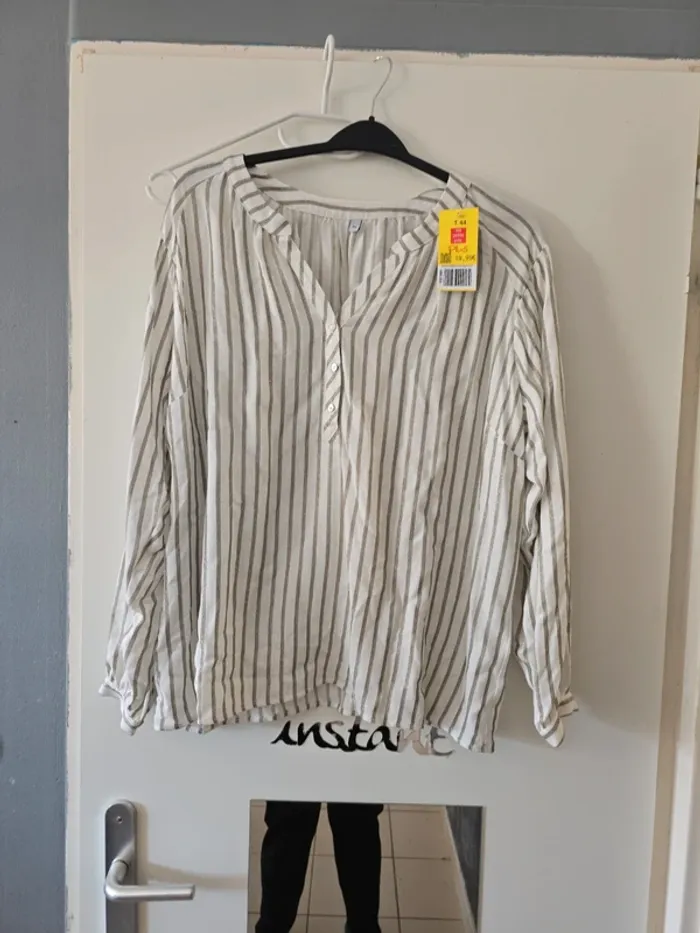 Blouse longue manche