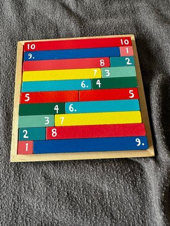 Réglettes pour apprendre à compter 