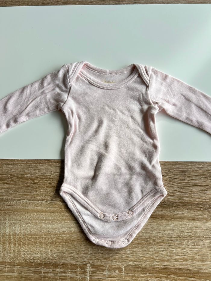 Lot bodies manches longues fille 1 mois - photo numéro 5