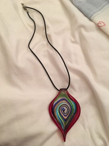 Pendentif verre de murano