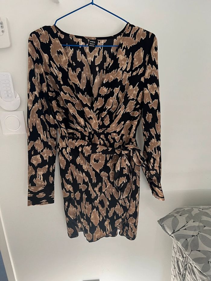 Robe courte manche longue