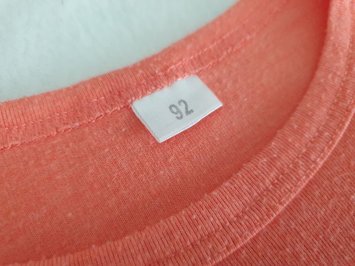 Tshirt ML orange "Love" - T92 - Zeeman - photo numéro 3