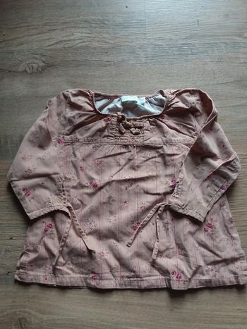 Blouse fleurie